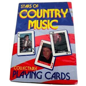 VTG 1995‎ Hoyle Stars of Country Music Playing Cards Sealed New